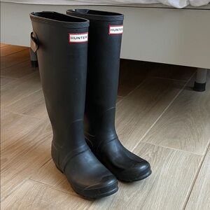 Hunter Classic Black Waterproof Boots